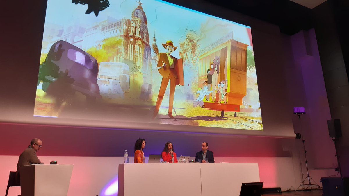 film_madrid's tweet photo. 📣 @karmendecordoba @LaSimonMoore y @nicomatji se encuentran en @CARTOON_media presentando el #largometraje de #animación "A world of their own"
🤝El proyecto cuenta con apoyo a desarrollo 
‼️No le perdáis la pista porque tiene una pinta increíble https://t.co/zOjGJTwU0Q