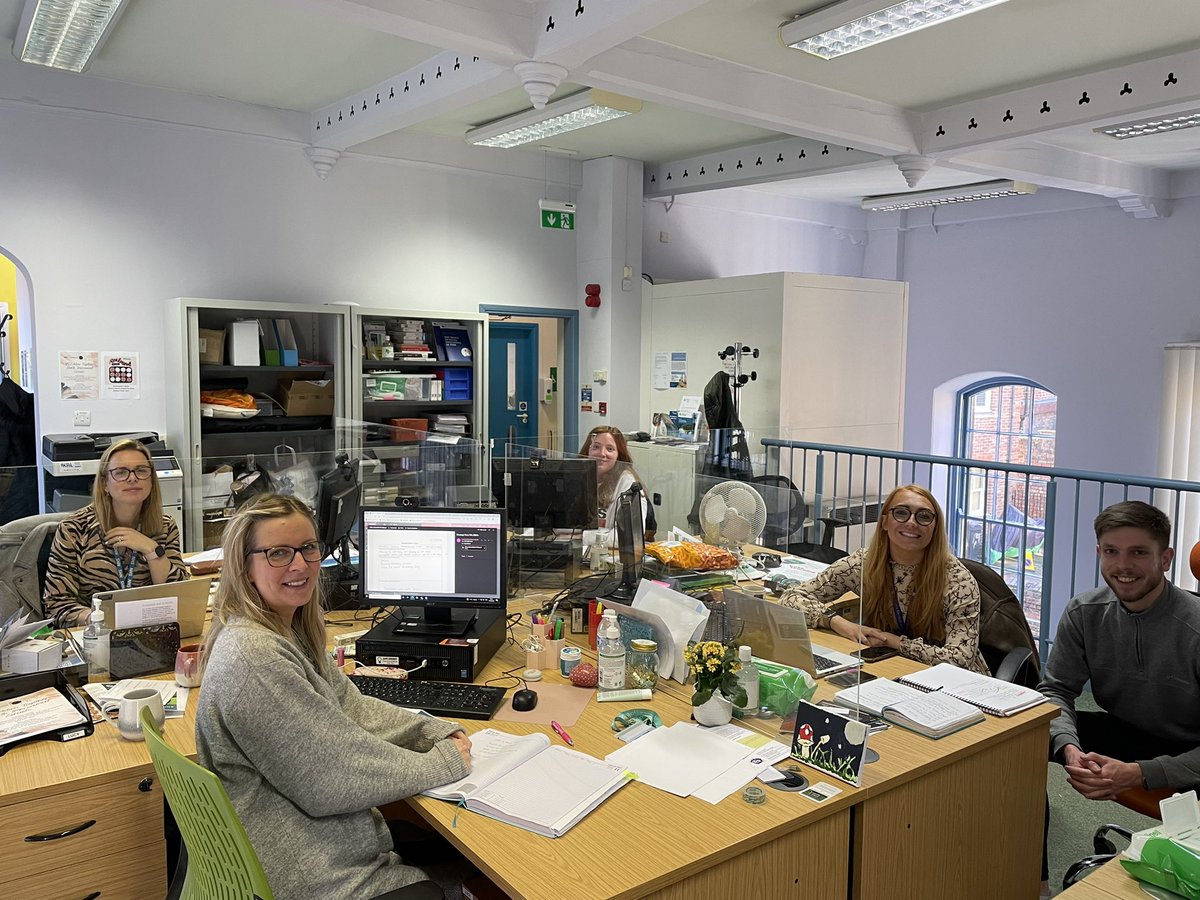 Happy #nationalsocialprescribingday from our team at <a href="/yorkcvs/">York CVS - VCSE Sector Support in York</a>. Here’s a mugshot of some of the team. We love working with people to find out #whatmatterstoyou and supporting them to connect with their community to improve health and well-being and reducing health inequalities