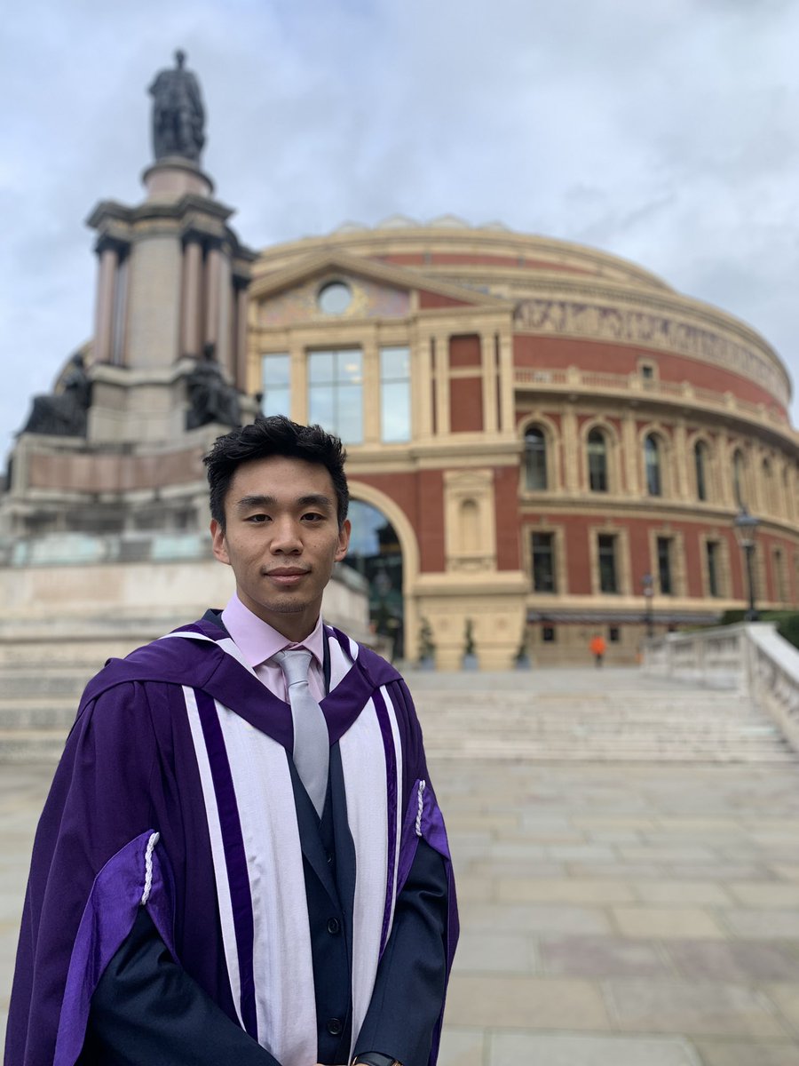 One last time.

PhD graduation in my fave colour 💜

Dr Brian Wang MA (Cantab) MBBS PhD

 #OurImperial