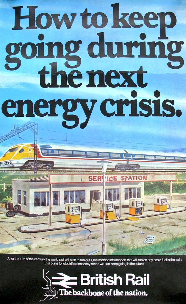 #PumpWatch #FuelPrices #OilPrices #EnergyCrisis

The solution is staring us in the face: #ElectricRailways.