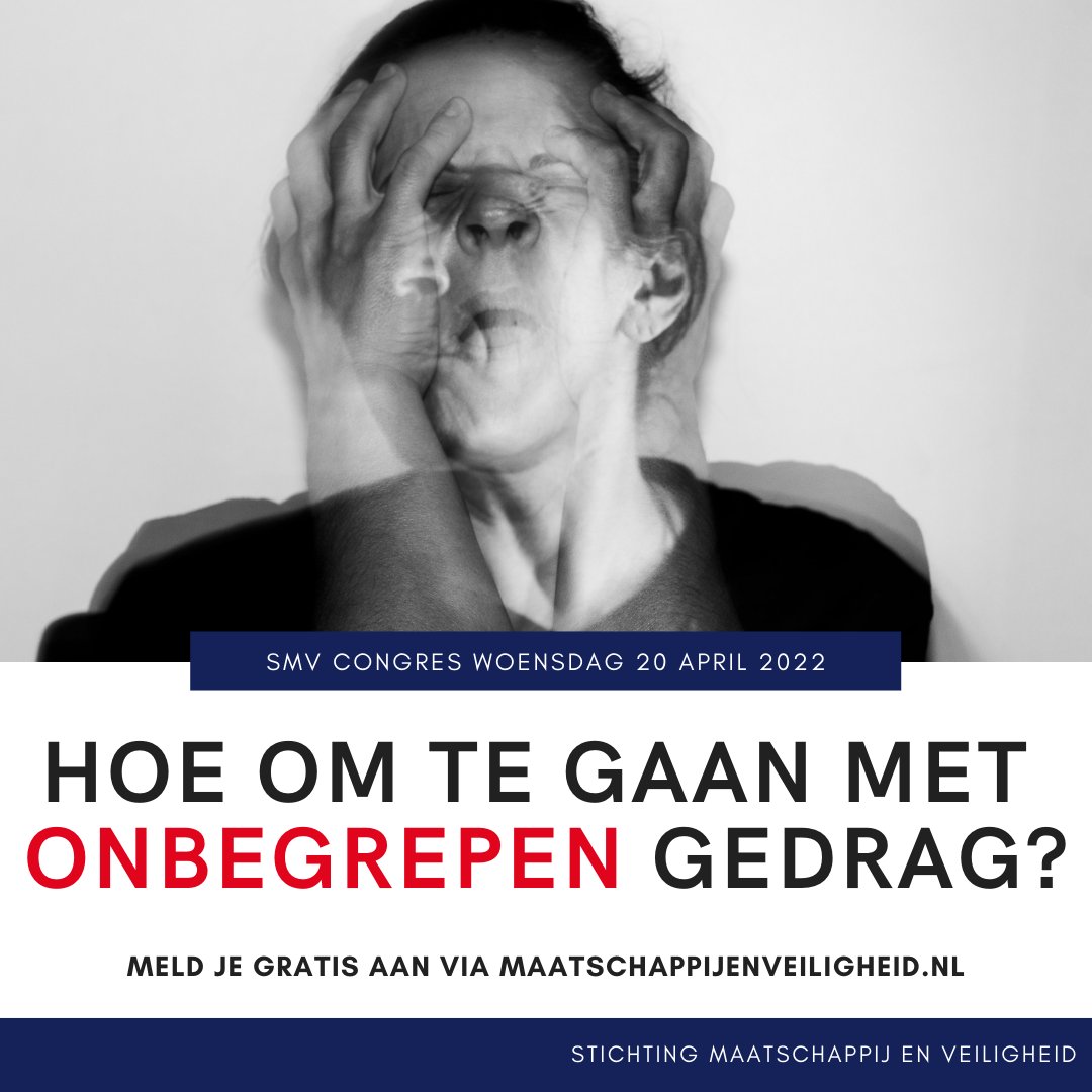 SMVsamen's tweet photo. De kwestie van verwarde personen. 

Ybo Burema reikt op 20 april de SMV Publicatieprijs aan Bauke Koekkoek voor zijn publicatie over onbegrepen gedrag.

Wil je bij het congres aanwezig zijn? Aanmelden kan via https://t.co/xltVQ0rFHH https://t.co/OUnreElyAr