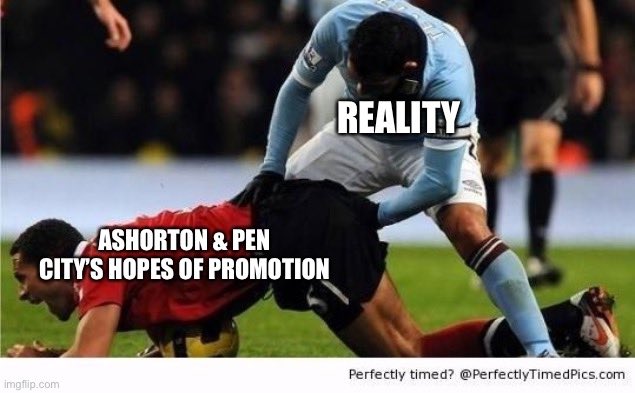 We have seen your teams, and this seems like a fair assessment <a href="/AshortonUnited/">Ashorton United</a> / @PenCityFC #footium