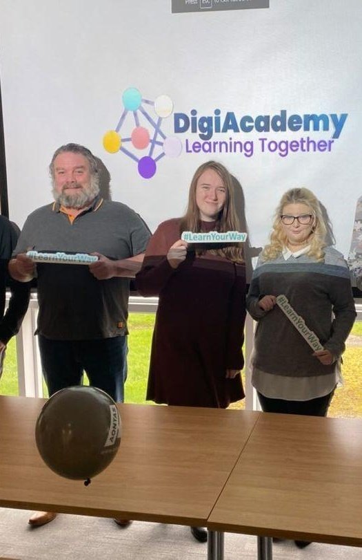 JeanetteCBarret's tweet photo. So happy, I got the opportunity to test out the website @JoinDigiAcademy.
Great work done on it so far can't wait to see how it grows @EITHealth @tcddublin

Many thanks to @NLNIreland @RehabGroup for allowing me to take part

#learnyourway #adultlearning
#irishadvocate https://t.co/LGeJABL3Bu