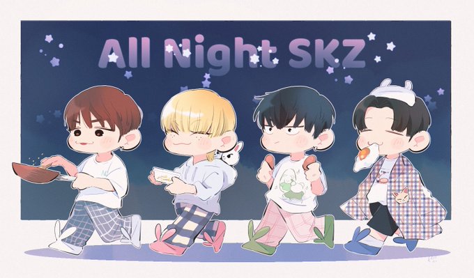 「ねぼすけ💤@onebou_skz2」 illustration images(Latest)