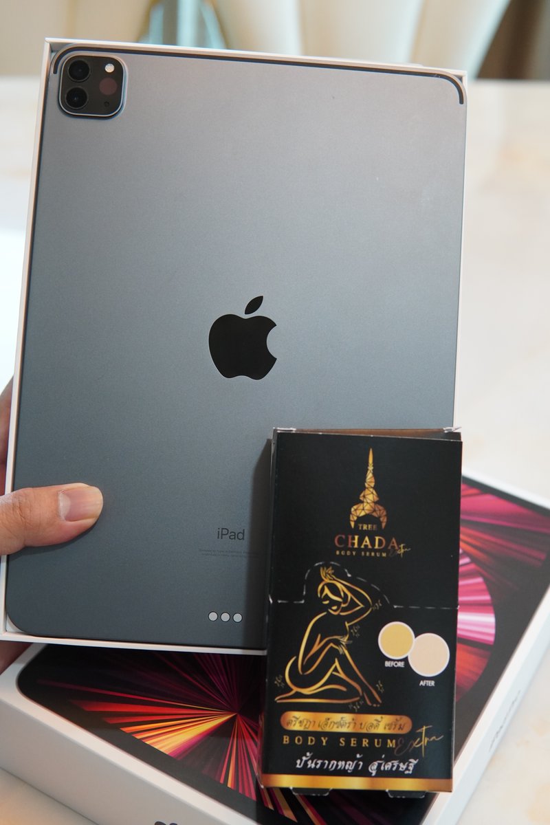 TREECHADA_SERUM's tweet photo. #แจก iPad Pro 256GB สีสเปซเกรย์🪐
RT + FOLLOW แจกให้เฉเพราะ ( ฟลว ) #Treechada #ตรีชฎา เท่านั้นเม้นชั่นสี ดำทอง และความเป็นไทยมาให้หน่อย
  สุ่มแจก วันที่ 17 มีนาคมนี้📆
‼️แจกจริง มีของพร้อมส่งแล้วปักรอได้เลย📌
🎁รีครบ 100K เพิ่มปากกา apple pencil🖊️
#แจกฟรีไม่รีได้ไง #AppleEvent https://t.co/t34ZcT3AIb