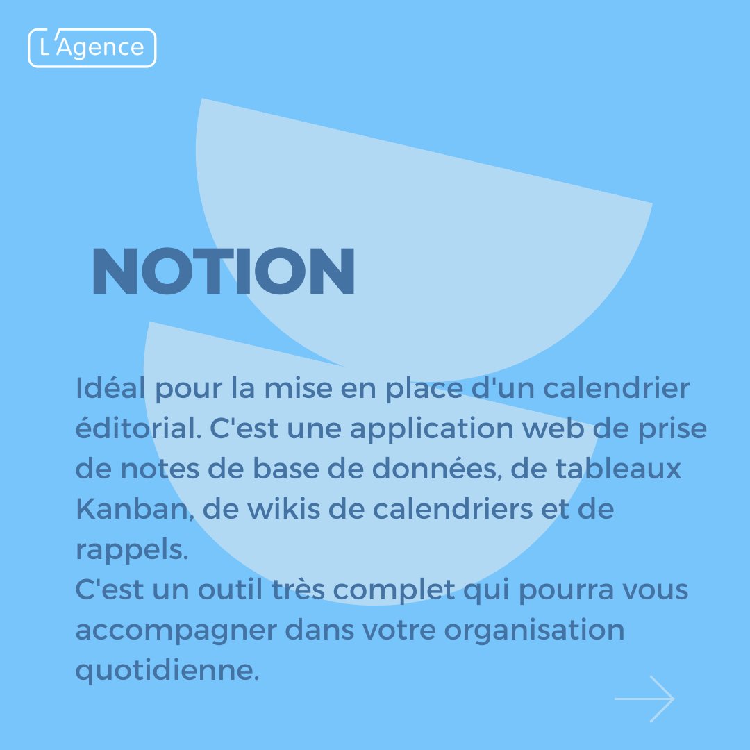 lagencedecomm's tweet photo. [Tips de l’Agence] Les 3 outils indispensables pour votre communication : @CanvaFrance = programmation et visuels. @NotionFrance = organisation. @Mailchimp = automatisation. 
D'autres outils ? 
À bientôt pour de nouveaux tips ! 
#conseils #outils #efficacite #agencedecomm https://t.co/lJtG9Wdkn1