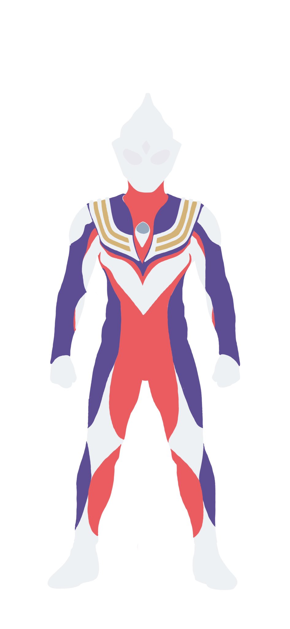 Boo 完全にただの趣味 ウルトラマンティガのiphone壁紙 探したけど良いのがなかったので とりあえず作ってみました 光の巨人ということで 闇を足すことで光を作りました Illustration Doodling 壁紙 イラスト ウルトラマン ティガ