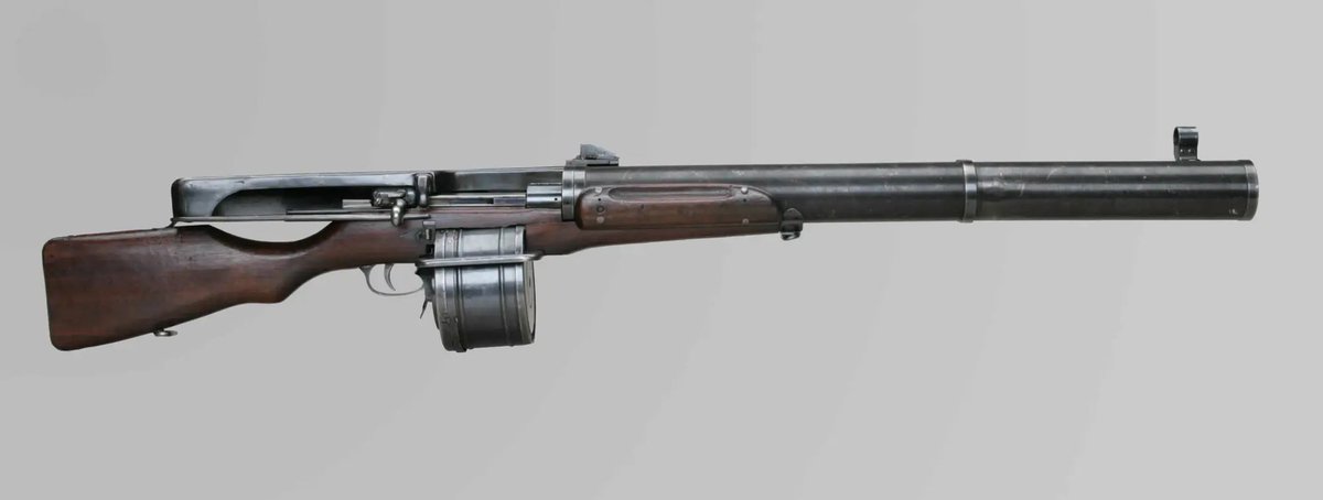 GamRaProject's tweet photo. 📌  Huot Automatic Rifle или Автоматическая винтовка Хуота — проект канадского лёгкого пулемёта, разработанного Джозефом Альфонсом Хуотом в 1916 году на основе винтовки Росса со скользящим затвором, используемой Армией Канады в Первой мировой войне… https://t.co/QCPykCycq5 https://t.co/dEZmHo9ee5