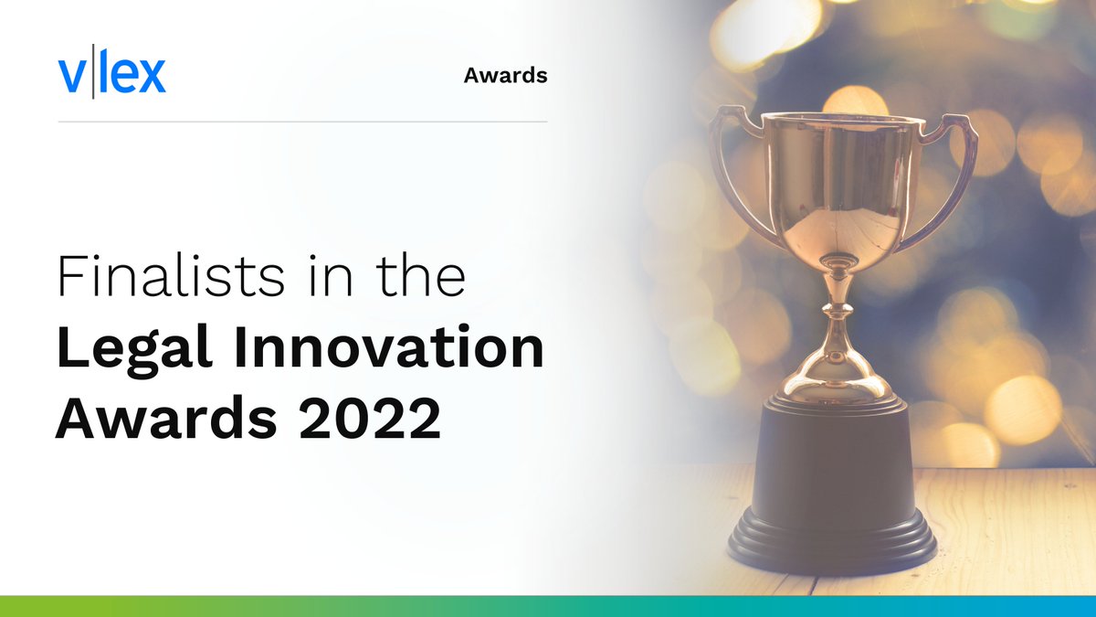vlex's tweet image. vLex has been shortlisted for two Legal Innovation awards! 

Vincent AI has been shortlisted for the Disruptive Technology of the Year award, and Masoud Gerami, vLex's Managing Director, is nominated for the Lifetime Contributor to Innovation award. 🥂🍾