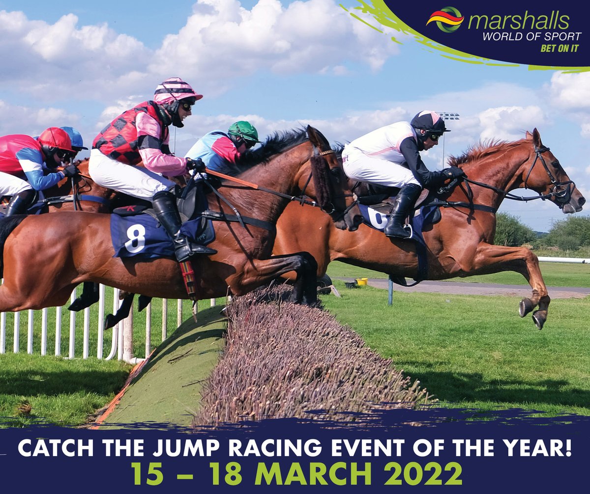 MBet_Bet_On_It's tweet photo. Which ponies will come out on top at the #CheltenhamFestival. From 15 to 18 March 2022, catch the jump racing event of the year with @thehomeofjumpracing. Get your bets in with @marshallsworldofsport 👉 https://t.co/FEbpTF1HxM
#MWoSmembers #CheltenhamFestival #HorseRacing https://t.co/y7YwQHI0KM