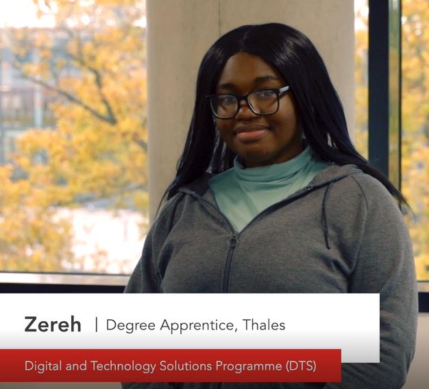 wmgwarwick's tweet photo. Meet Zereh who recently started her Degree Apprenticeship with us and @ThalesUK.  She explains why she chose a career in digital technology. 

https://t.co/cteli4ECJx

#NCW2022 #DegreeApprenticeship #Engineering https://t.co/20NZEsKk4R