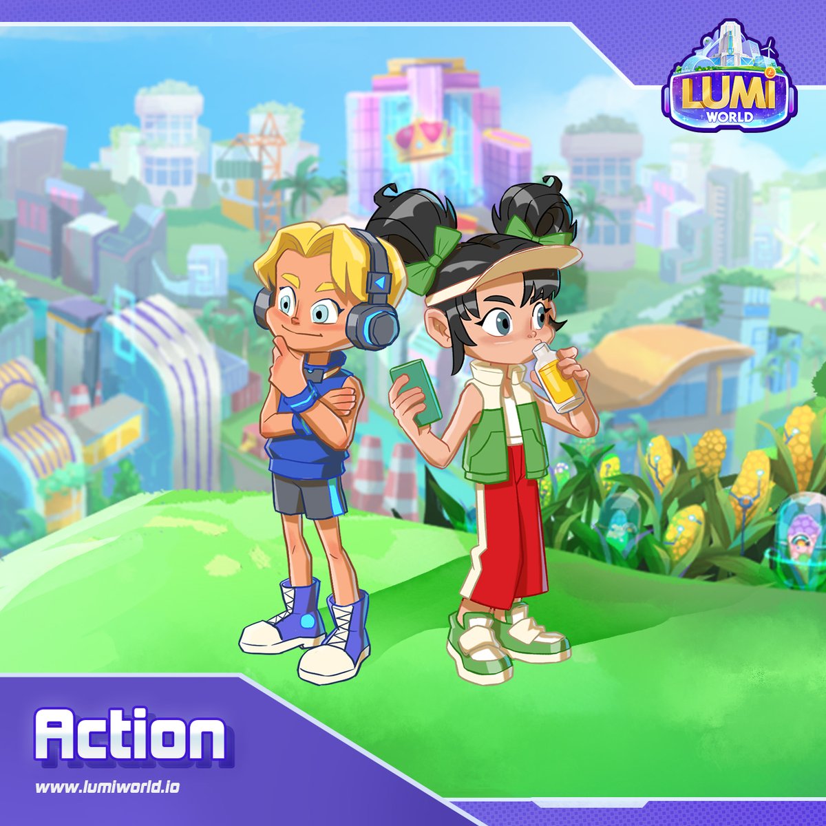 LumiworldGame's tweet photo. 💃 𝐀𝐂𝐓𝐈𝐎𝐍 👯‍♀️
To increase the liveliness of your character, you can update activities and emotions such as laughing, crying, dancing, singing, ...🕺🏃‍♂️💃
https://t.co/w3AjJWNHMD

#nft #lumiworld #cryptogame #playtoearn #gamefi #metaverse #P2E #nftgame https://t.co/lKhOLFxGGp