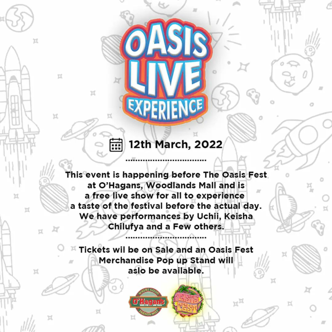 ChuckVanDusty's tweet photo. Can't wait to see you guys on Saturday 12 March... Come through for absolutely free to catch a vibe with us while we give you some GOOD music...
With love,
Chuck.
#oasisfest22
#oasisfest
#iloveyou https://t.co/PEafubPkoz