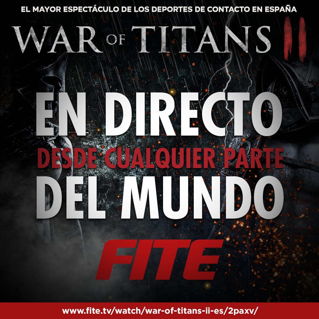 TitanChannelTV's tweet photo. Chicos no queda nara para el evento!!! y como ayer anunciamos en nuestro instagram (siguenos para enterarte de todo al momento!) podréis seguir nuestro evento desde @FiteTV ! https://t.co/jn28Kx4hkZ