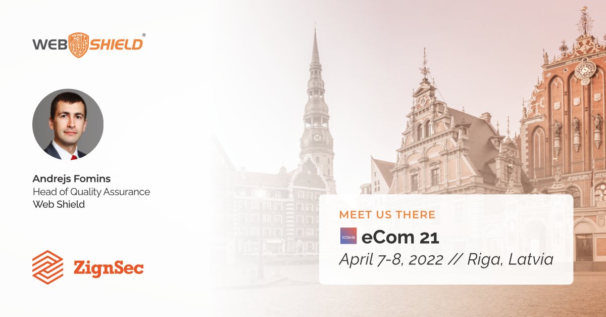 Webshieldltd's tweet photo. This April we’ll be at the #eCom21 conference discussing Web Shield’s solutions. Come join us for a talk about InvestiGate and Monitor, and find out how they can help your business’ #compliance.
You can arrange a time to talk by dropping is an email at: hello@webshield.com https://t.co/YcpCYoC54q