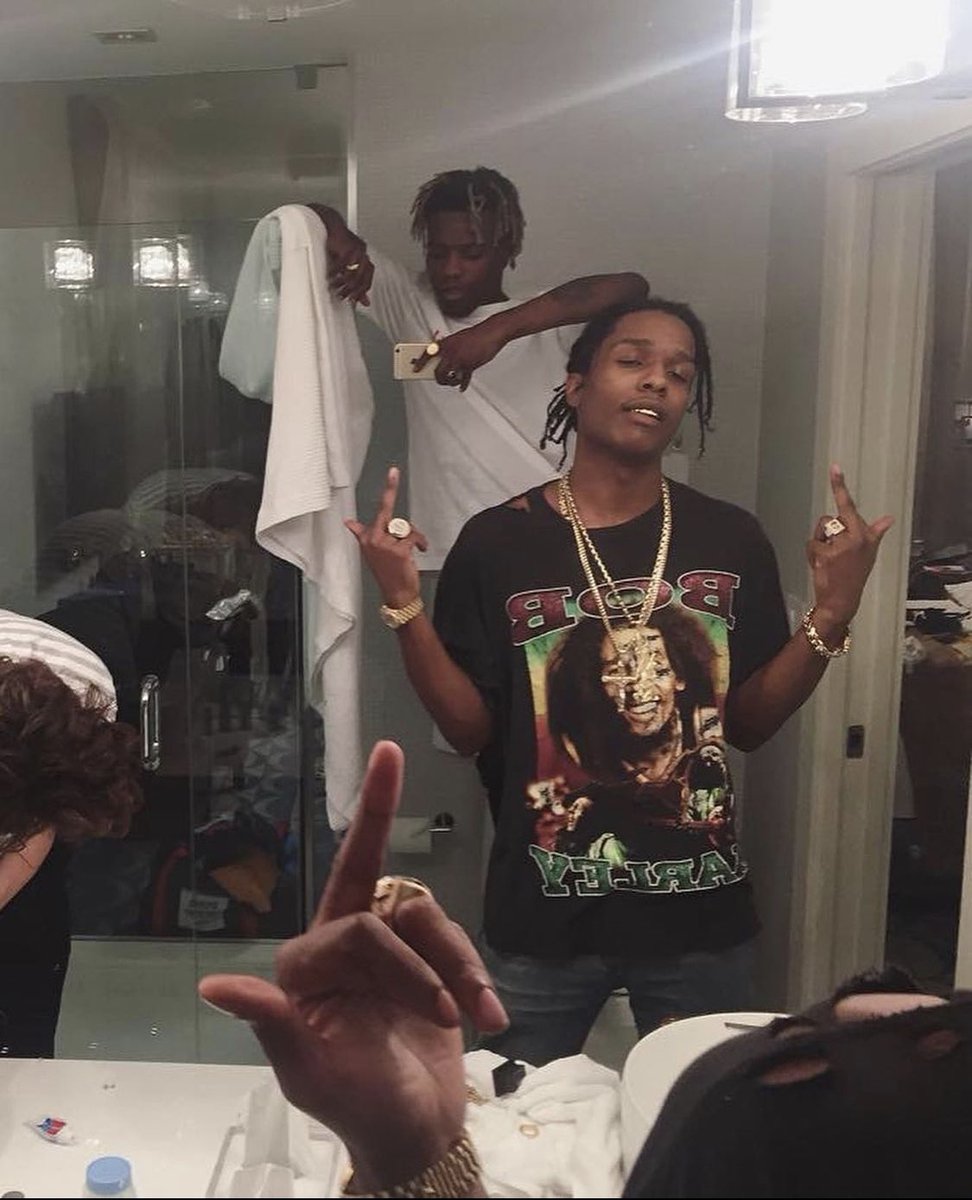 mrsawge11's tweet photo. Throwback โ ๏ธ๐๐พ #asaprocky #ianconnor https://t.co/tLqaGY7Yvd