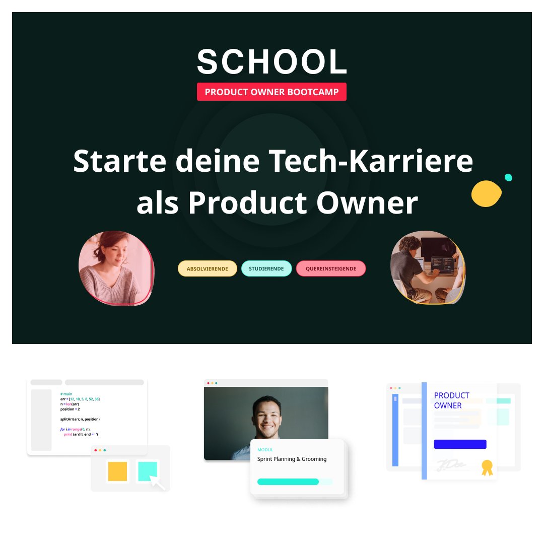 Trommelwirbel 🥁🥁🥁

Wir starten die DL School – Deutschlands erstes Bootcamp für Einsteiger ins digitale Produktmanagement

#productmanagement #productowner #dlschool

digitale-leute.de/interview/wir-…