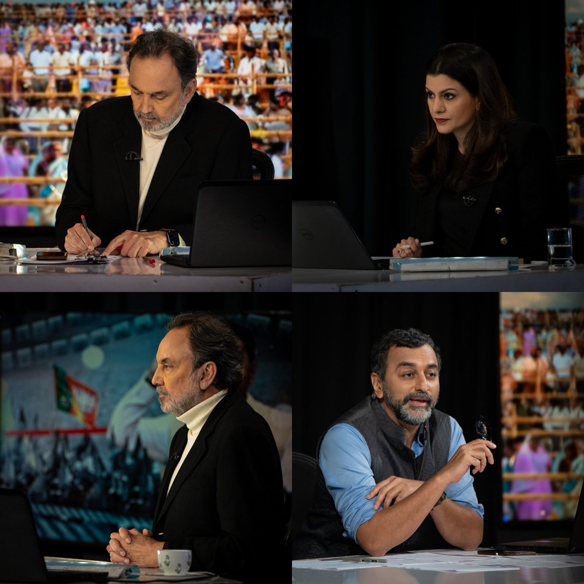 Suparna Singh (@suparna_singh) on Twitter photo At <a href="/ndtv/">NDTV</a> studio today. @PrannoyRoyNDTV <a href="/SreenivasanJain/">Sreenivasan Jain</a> <a href="/Nidhi/">Nidhi Razdan</a> (📷 <a href="/kawaljit/">Kawaljit Singh Bedi</a>) #ResultsWithNDTV At <a href="/ndtv/">NDTV</a> studio today. @PrannoyRoyNDTV <a href="/SreenivasanJain/">Sreenivasan Jain</a> <a href="/Nidhi/">Nidhi Razdan</a> (📷 <a href="/kawaljit/">Kawaljit Singh Bedi</a>) #ResultsWithNDTV