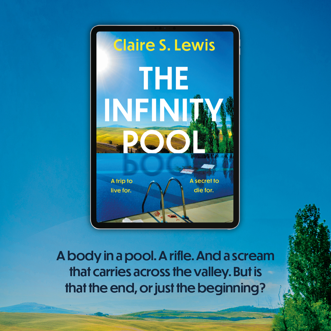 AriesFiction's tweet photo. A body in a pool. A rifle. And a scream that carries across the valley.
But is that the end, or just the beginning?
#TheInfinityPool by @CSLewisWrites is out on April 14th: https://t.co/q6PXqyc2j4 https://t.co/S8sCyvFazr
