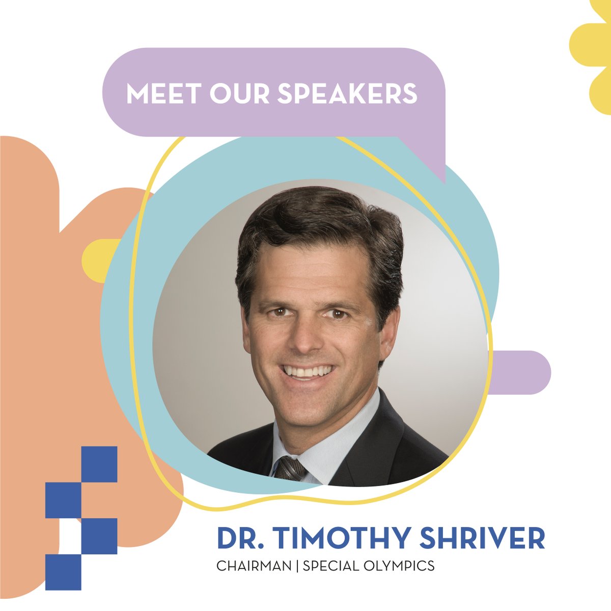 wed_movement's tweet photo. Our speaker Dr Timothy Shriver, Chairman, Special Olympics is heading WED Talk session with topic: “Reflecting on our systemic responses to the impact of Covid-19 on Children of Determination”.
#WEDForum https://t.co/B5jPhOiiUy