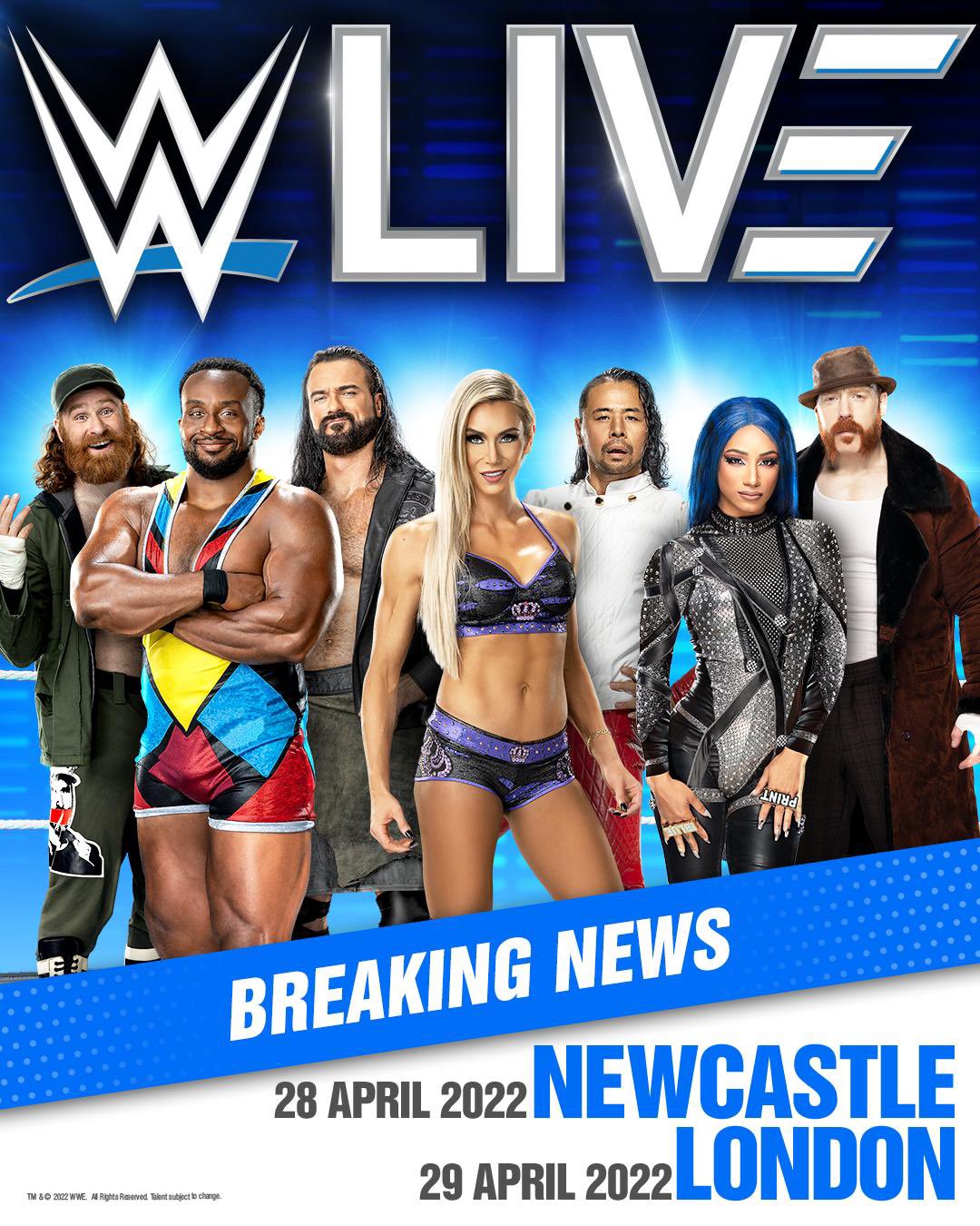 WWE UK on Twitter "We are BACK! Catch all your favourite WWE