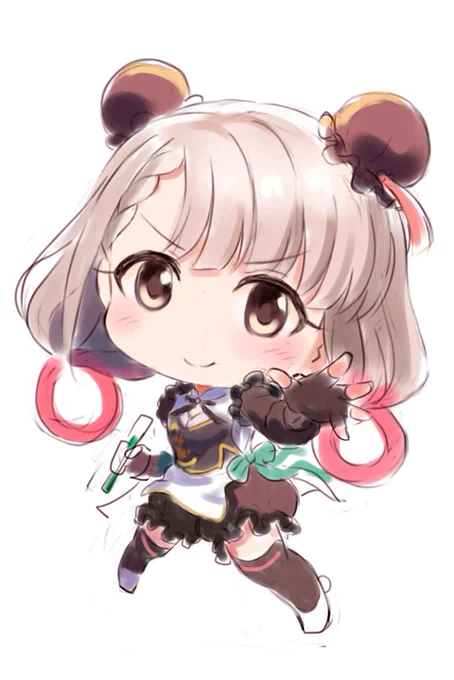 ラフだけど久々に凪を描いたよ(アクキーにしたい 