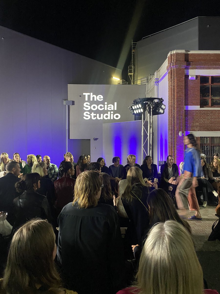 Showcasing our latest collection tonight!  <a href="/CollingwdYards/">Collingwood Yards</a> #zerowaste #ethicalfashion #madeinMelbourne 💪🏾