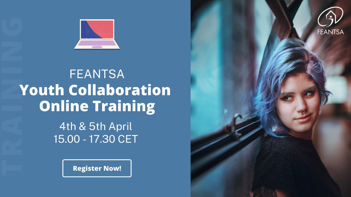 Join us on 4th &amp; 5th of April to:
💡 Understand the importance of including youth voices in designing #youthhomelessness services
🧰 Identify tools &amp; means of including youth voices
🔍Gain insights into examples of effective youth participation

📝 here: bit.ly/Youthcollab
