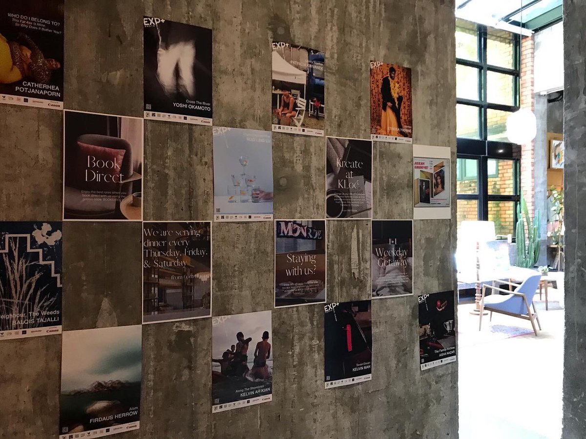 AlohaGLUE's tweet photo. Design City: We checked into @Kloe_hotel for a tour of @ExpPlusPhoto exhibition titled “Belonging”. Feat. work by photographers Raz Talhar (Forgotten Storeys) and Firdaus Herrow (Alam) on the environment, within the holistic ambient of Kloé Hotel.

#designcity
#exposureplusphoto https://t.co/WmuxYvGvlf