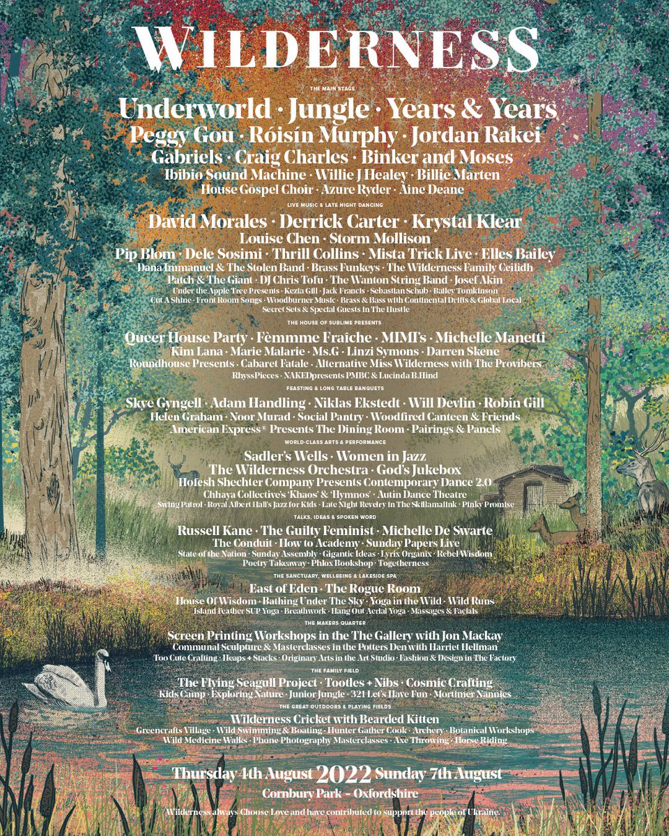 Azure Ryder (@azureryder) on Twitter photo I’m heading to the WILDERNESS !!! Sosoo excited to play for you live in my most natural habitat this August in the UK !! Tickets are on sale next Monday the 14th so get your best frolic on and see you there wild hearts ✨🌲🐺🧚🏻✨🌅🌌💙💙💙✨💙 <a href="/WildernessHQ/">Wilderness</a> #wilderness I’m heading to the WILDERNESS !!! Sosoo excited to play for you live in my most natural habitat this August in the UK !! Tickets are on sale next Monday the 14th so get your best frolic on and see you there wild hearts ✨🌲🐺🧚🏻✨🌅🌌💙💙💙✨💙 <a href="/WildernessHQ/">Wilderness</a> #wilderness