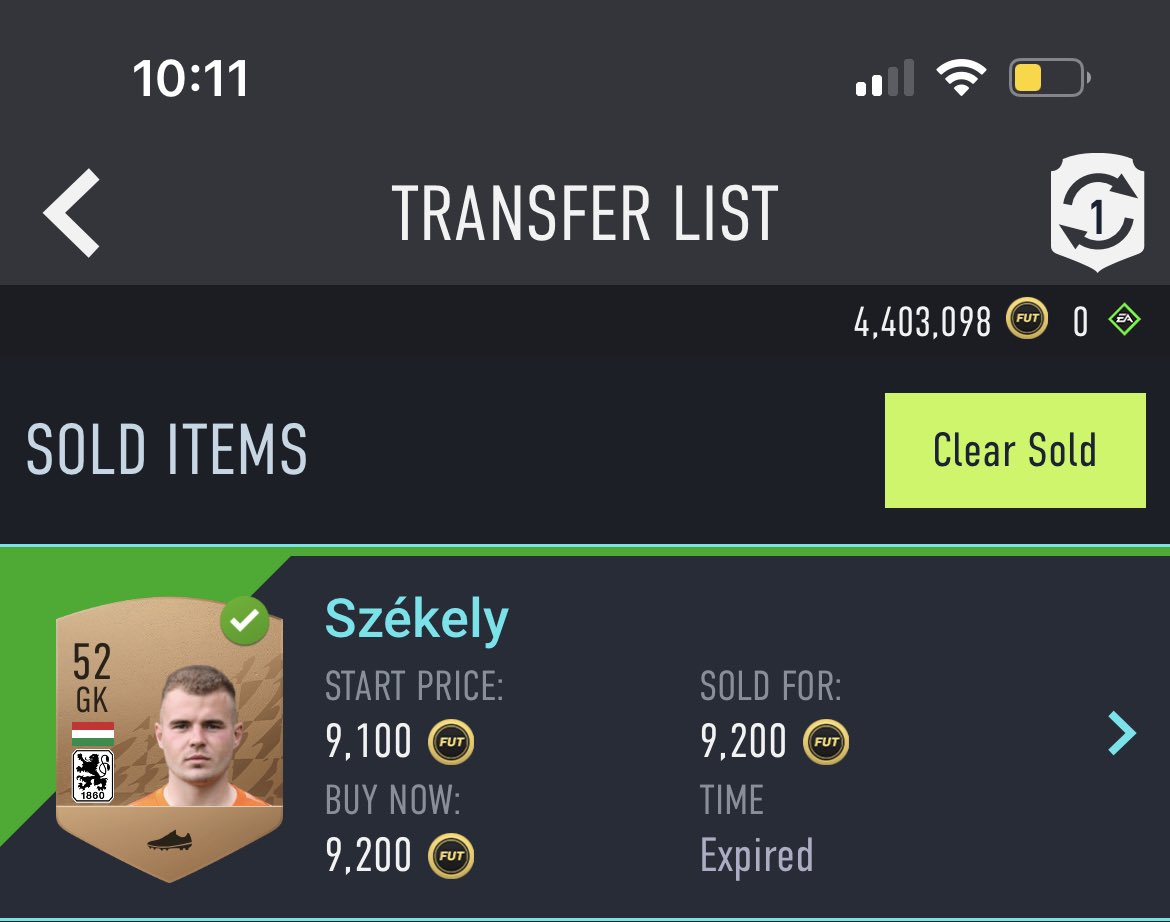 BPMnerd's tweet photo. BPM donโt work.
1 bronze player sale = 12 bronze packs to open
Or
1 bronze player sale = 2 player picks
#BPM #bronzepackmethod #Fifa22 #Fut22 https://t.co/TOIWPGRlAH