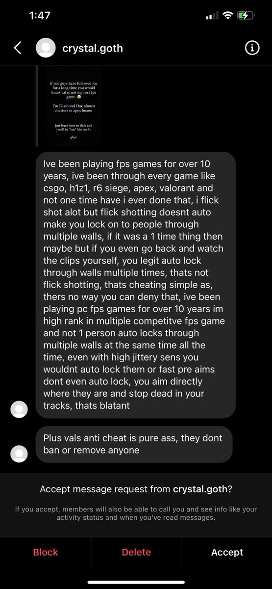 here’s a another LOL 

he rlly made a burner acc bc I blocked him https://t.co/pCSu3UaNM2