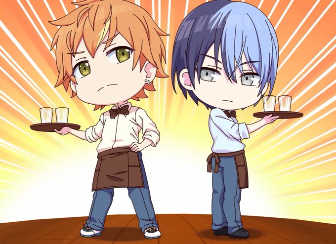 ここ、イケてる男子がウエーターしてるんだってー 