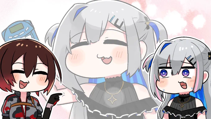 かなたん早く元気になってね。復帰待ってるよ…!!

声が枯れイケボになるも、結局ゴリラな天音かなた②
#かなたーと #ロボ子Art 
