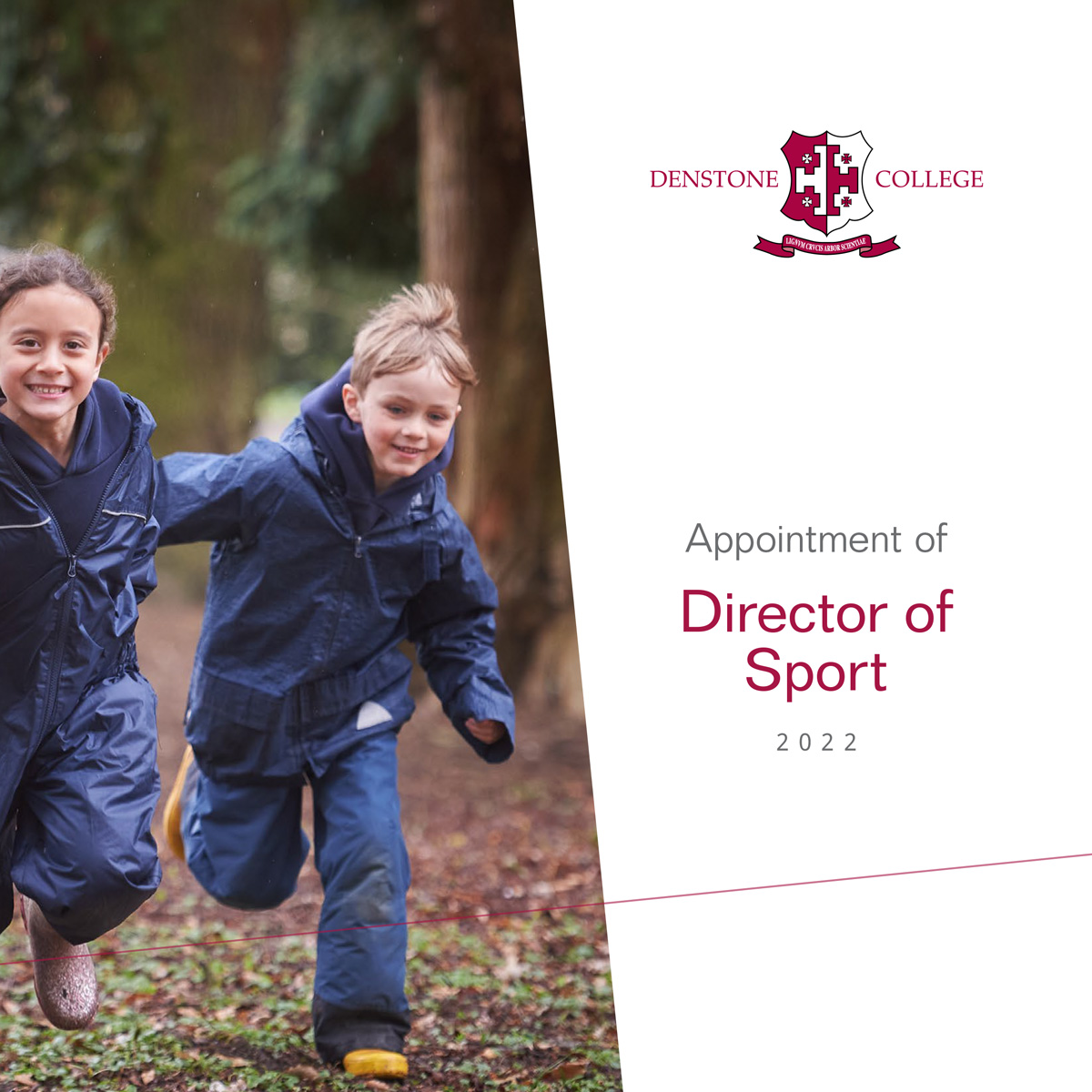 We are delighted to be working alongside Denstone College to appoint a Whole School Director of Sport. The position oversees strategy and provision for sport and exercise throughout the 4-18 age range. Full details at jobsinsport.online/job/80/directo… #jobsinsport #jobs #schoolsport
