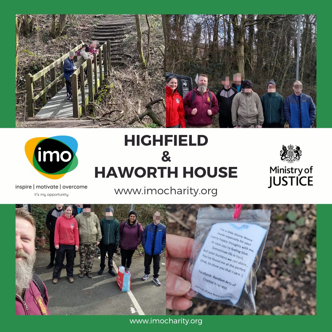 imocharity's tweet photo. Walking Talking Therapy walk with @ap_haworth and @Highfield_AP residents @ River Darwen Parkway walk. Improving Mental Health and Physical Well-being. Exploring wildlife and learning about nature with #Rebecca from Wildlife Trust services. 
@MoJGovUK @geri_byrne @myplace2gr0w https://t.co/QeQJGV7yQ9