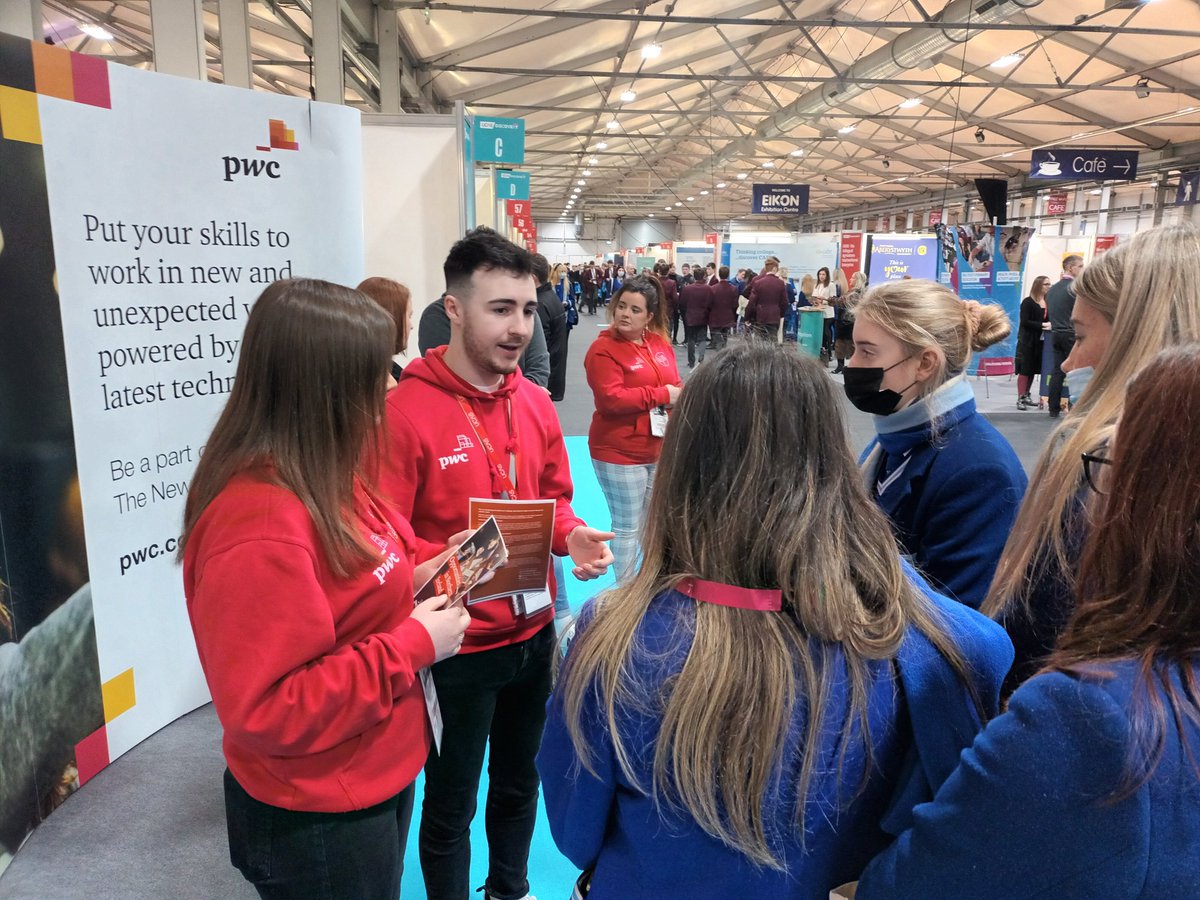 AGSCareersDept's tweet photo. AGS students with pwc at Eikon Centre. @AGSlive https://t.co/awMbXOHO7K