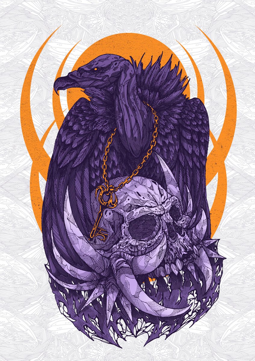 WILD DROP 🟣⚪🟠
"VULTURE" - 15/15 editions
Wild Soul Vol.3 - FLY Series⚡
-
teia.art/objkt/693665
hic.af/o/693665
-
#NFT #nftcollectors #NFTdrop #hicetnunc #tezos #NFTcommunitiy <a href="/AliansiSeniNFT/">Aliansi Seni NFT</a> <a href="/idnft_/">IDNFT</a> #skull #skulldrawing #vulture #vulturedrawing #artwork #drawing