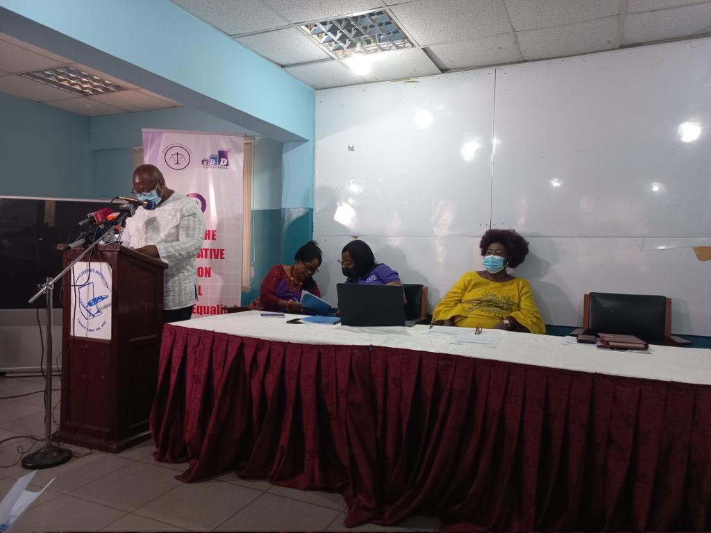 maameakuatwum's tweet photo. Ongoing: press briefing on the passage of the Affirmative Action Bill at the Press Center. Women continue to be under-represented in Ghana.
"There is the need to pass the #AffirmativeActionBill as a matter of urgency" - @KojoPumpuni
@BillCoalition
@CDDGha
@womensday #IWD https://t.co/rQJ9gQIRqz