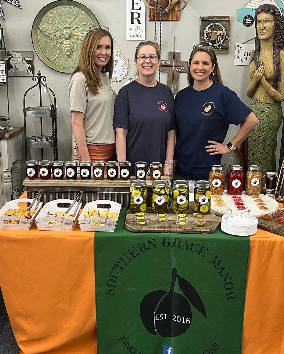 Taste of Linen at Linen and Rust this past Saturday for <a href="/southernmanor16/">Jamie Ellis</a>. Thank you to everyone who came out! #SmallBusiness #Canning #shoplocal #orangepark #shopjax #FarmWithUs