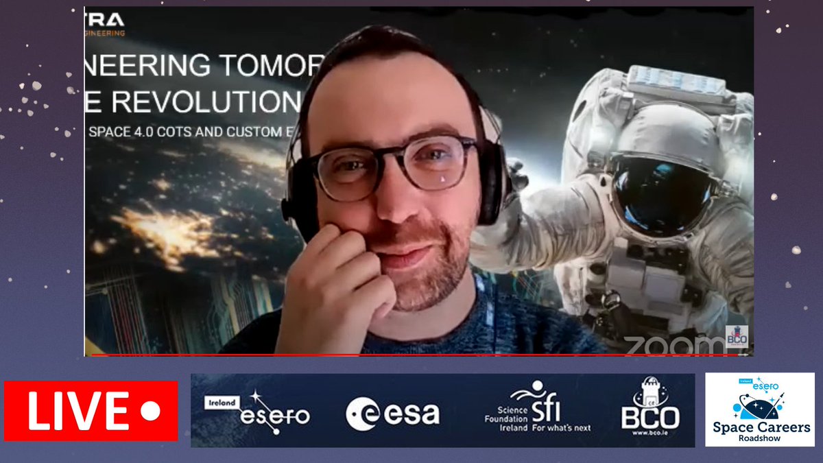 Esero_ie's tweet image. 🔴Our first speaker is now on!🔴

@astro_ward is discussing the early starts of his career in STEM. Stay tuned to hear more about it.

Join the livestream on @YouTube.

#SpaceCareersRoadshow