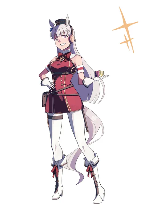 ウマ娘のゴールドシップの絵です 