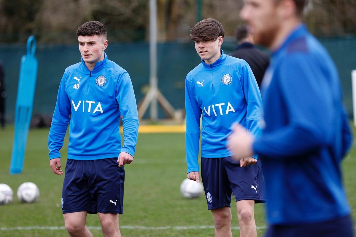 SCFCFootballEd's tweet photo. Great to see more Academy lads training with the first team!

🔵🟡⚽️ https://t.co/EK3Q6hOxkj