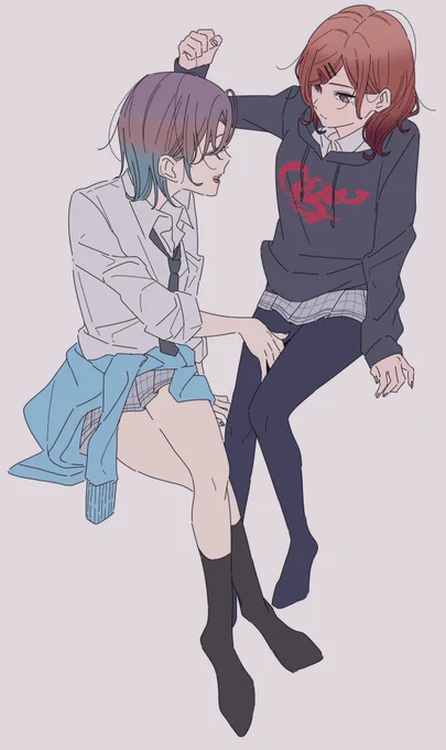 お触りして怒られる浅倉さん 