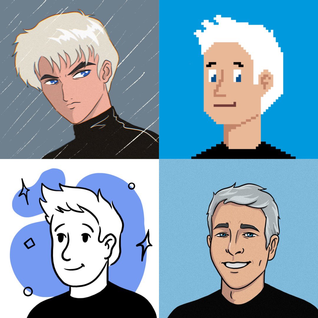 tatireger's tweet photo. Introducing my newest venture! 🥁 

https://t.co/It8uwONRVe

👩🏻‍🎨spice up your #pfp for #web3 

Choose from 1 of 4 styles &amp; get your masterpiece delivered via #blockchain &amp; email 1 week later! 

🎁 Commission yours today for only $100 during the limited launch sale. https://t.co/xlhIw3hWYA