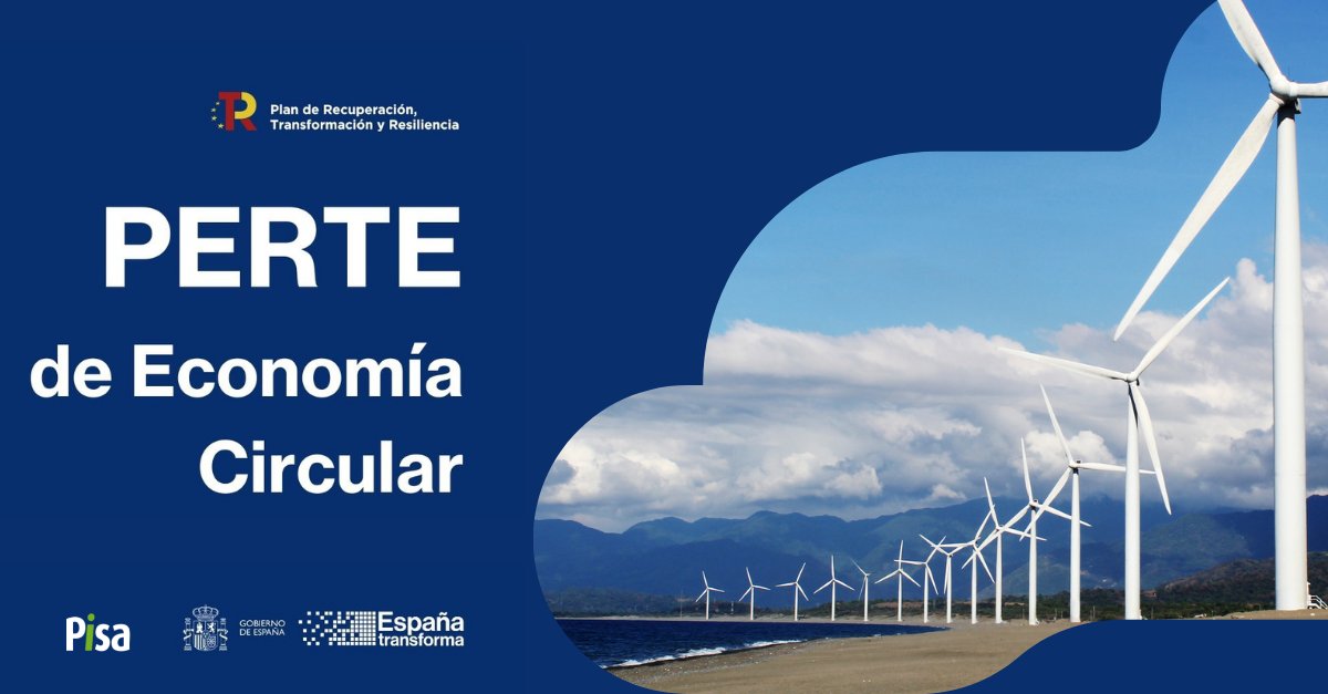 👏Aprobado PERTE de Economía Circular

🎯 Objetivo: potenciar la transición hacia sistemas productivos más eficientes y sostenibles

2 líneas de actuación: 
🔹Procesos productivos
🔸Implantación de esquemas circulares

Más información👉 cutt.ly/wASCDIr