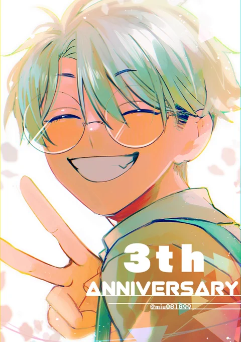 #チーノ3周年記念祭 
ちこく オメデトウゴザイマス!!!!!!!!!!!! 