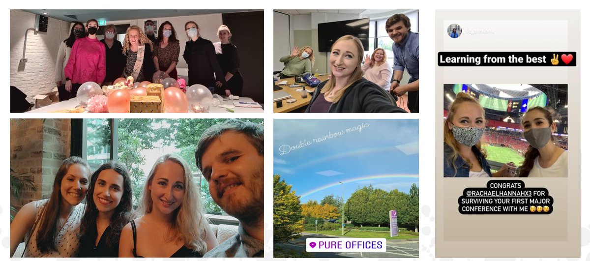 PCR_Biosystems's tweet photo. #ThrowbackThursday 🎬 As the year passes by, let’s look back at 2021 in pictures with our South West Sales Rep @RachaelRoberts.
#tbt #PCRBIO #team #events https://t.co/f9hkv6SqIc