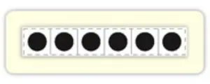 “How Many Out of 6” is a #MentalMath exercise that focuses on combinations. How many dots do you see? How many are hidden? Make a strip of six dots to play! You can also play with different numbers of dots as well! <a href="/EDCTweets/">edc.org</a> #MathAtEDC #iTeachMath buff.ly/31DZbmD