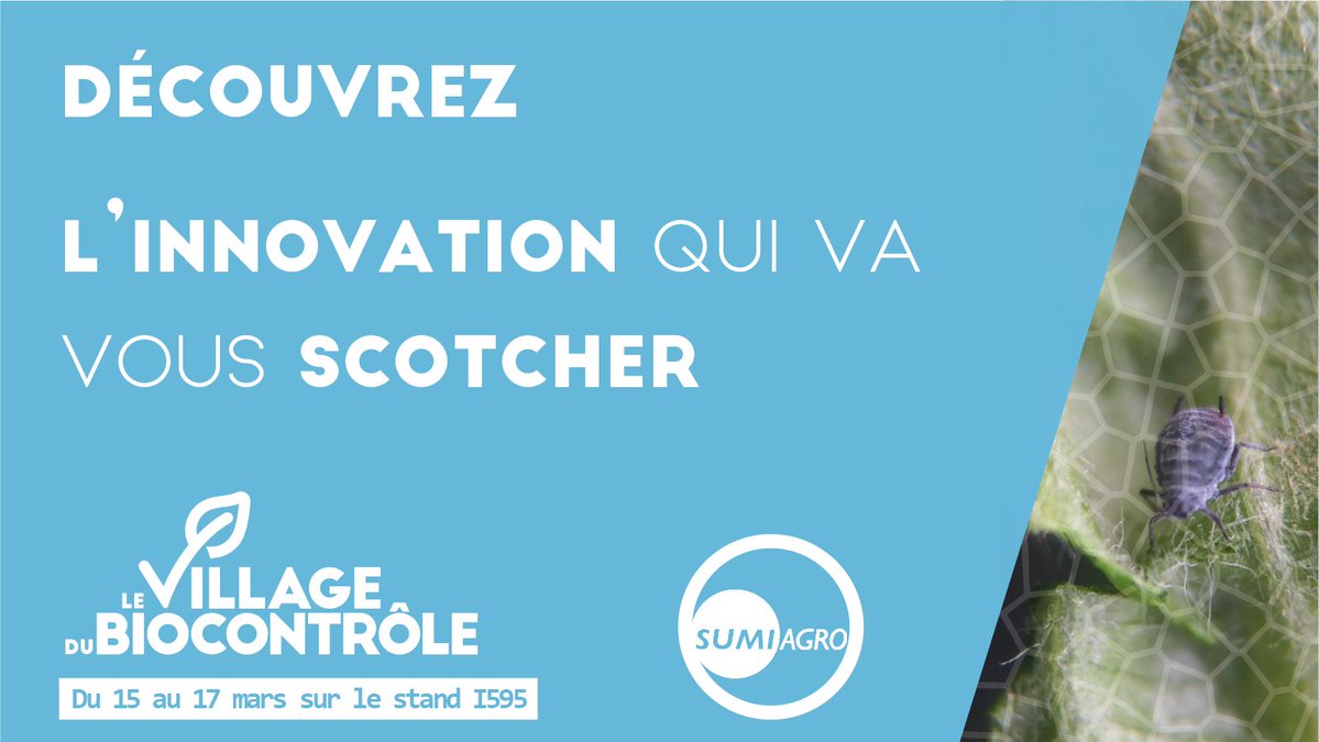 SumiAgroFrance's tweet photo. [@SIVAL_ANGERS] J-1 avant le #sival22.
Une méthode alternative qui protège vos vergers, vos cultures maraichères, et maintenant vos jeunes vignes ? Toutes les infos disponibles sur notre stand ! 🍎🍓🍇.

📌Grand Palais – Stand I595, au cœur du #VillageBiocontrole @IBMAFrance https://t.co/DO8nq8KUbS